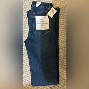 Good American Good Flare Legs 37” Inseam $118 NWT 4/27